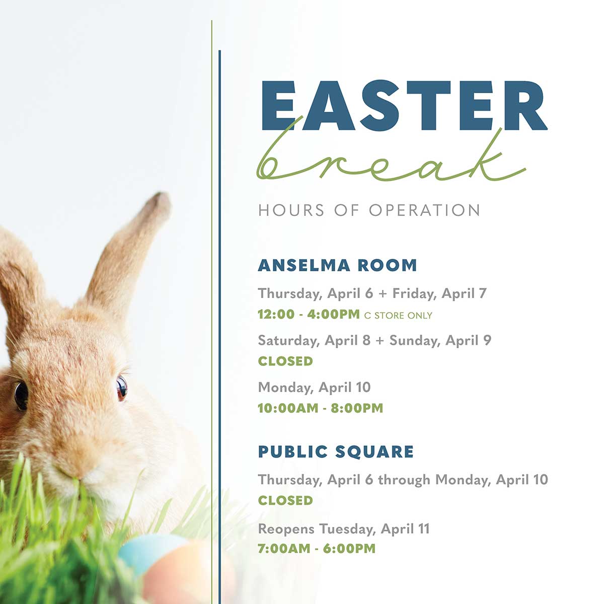 Easter Break Promotion